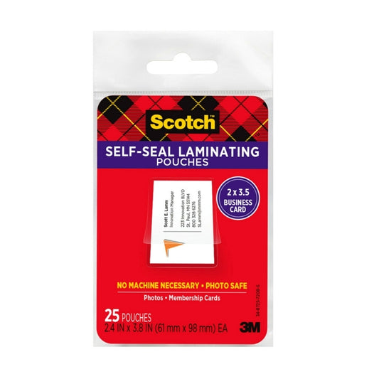 SCT SelfLaminate Pch Pk25 Bx12 - Wholesales Supply
