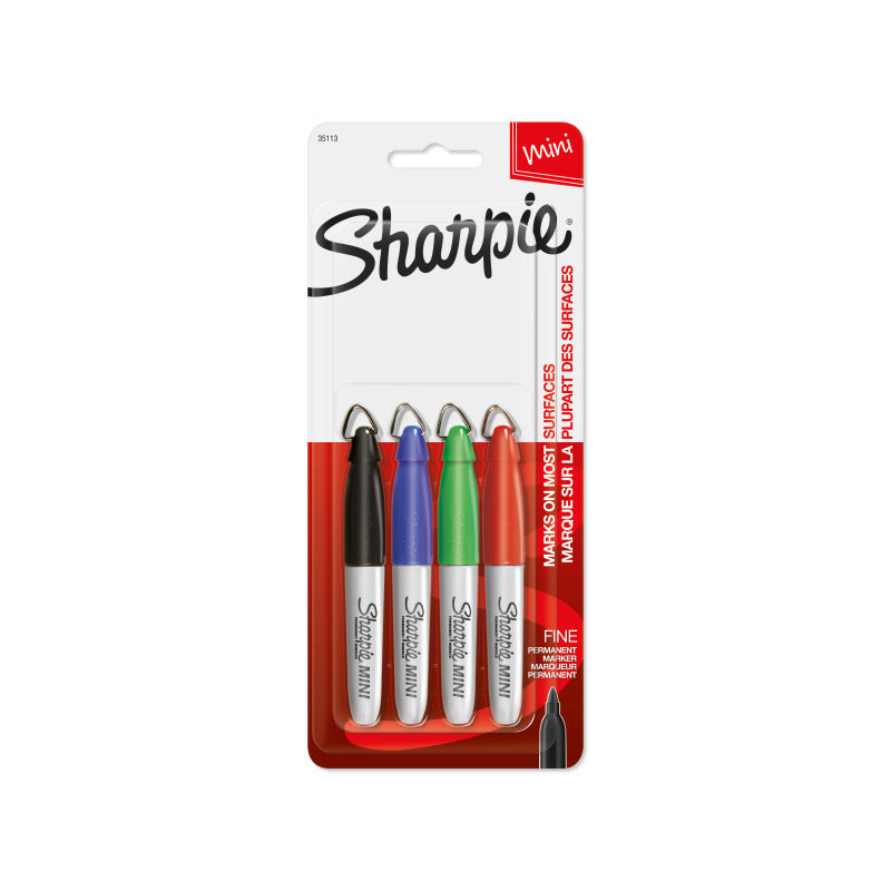 Sharpie Pen Fine Mini Pk4 Bx6 - Wholesales Supply