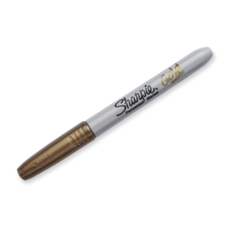 Sharpie Perm Mrkr FP Gold Bx12 - Wholesales Supply