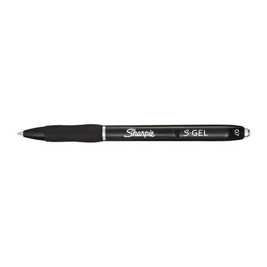 SharpieGel RT 0.7 Pen Blk Bx12 - Wholesales Supply