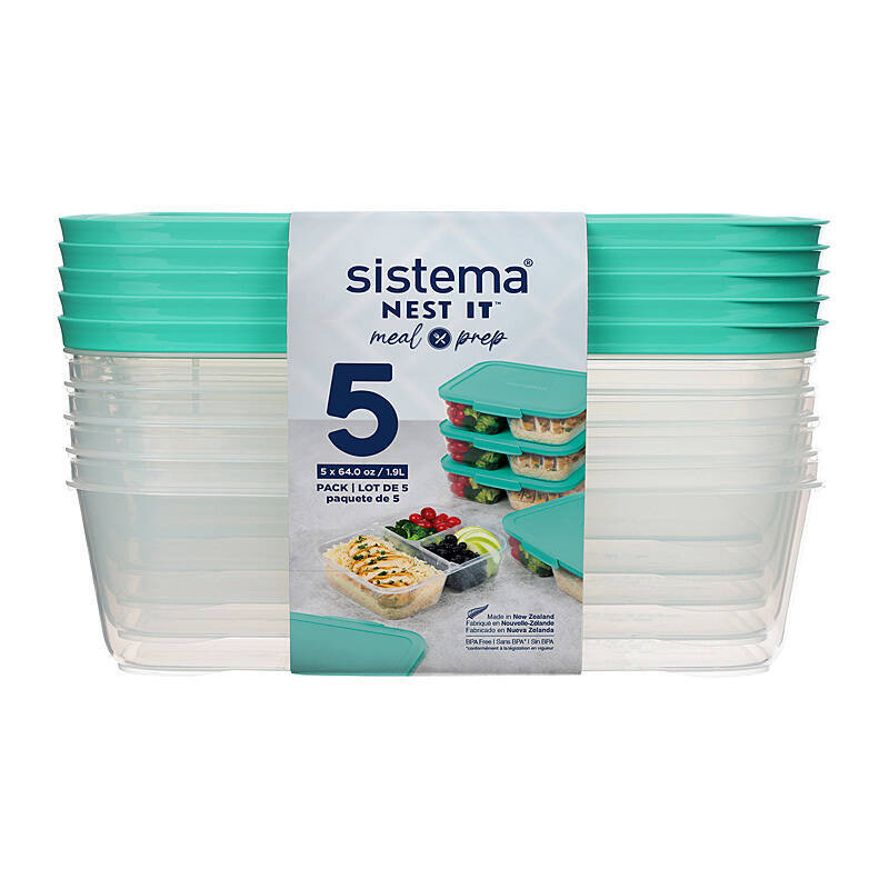 Sistema 1.9L Meal Nest It Pk5 - Wholesales Supply