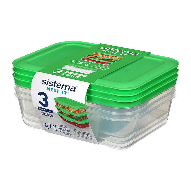 Sistema 1L Nest it TRI  Pk3 - Wholesales Supply