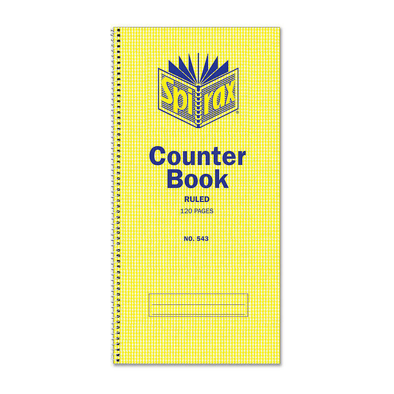 Spirax 543 Counter Book Pk10 - Wholesales Supply