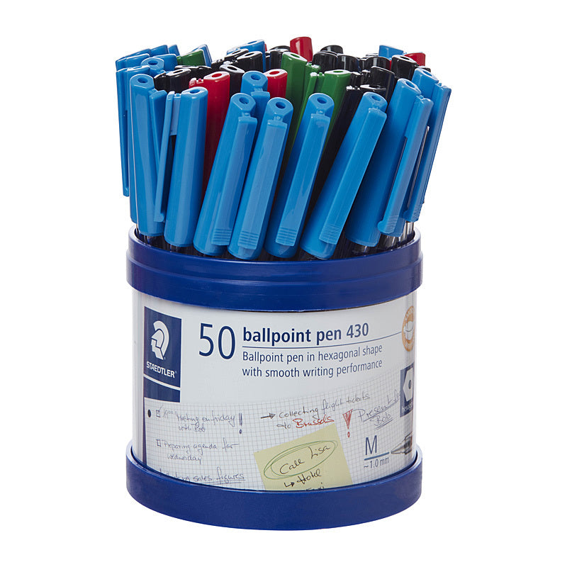 Staed Ballpoint430 M Ast Cup50 - Wholesales Supply