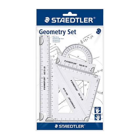 Staed Geometry Set of 4 Transp - Wholesales Supply