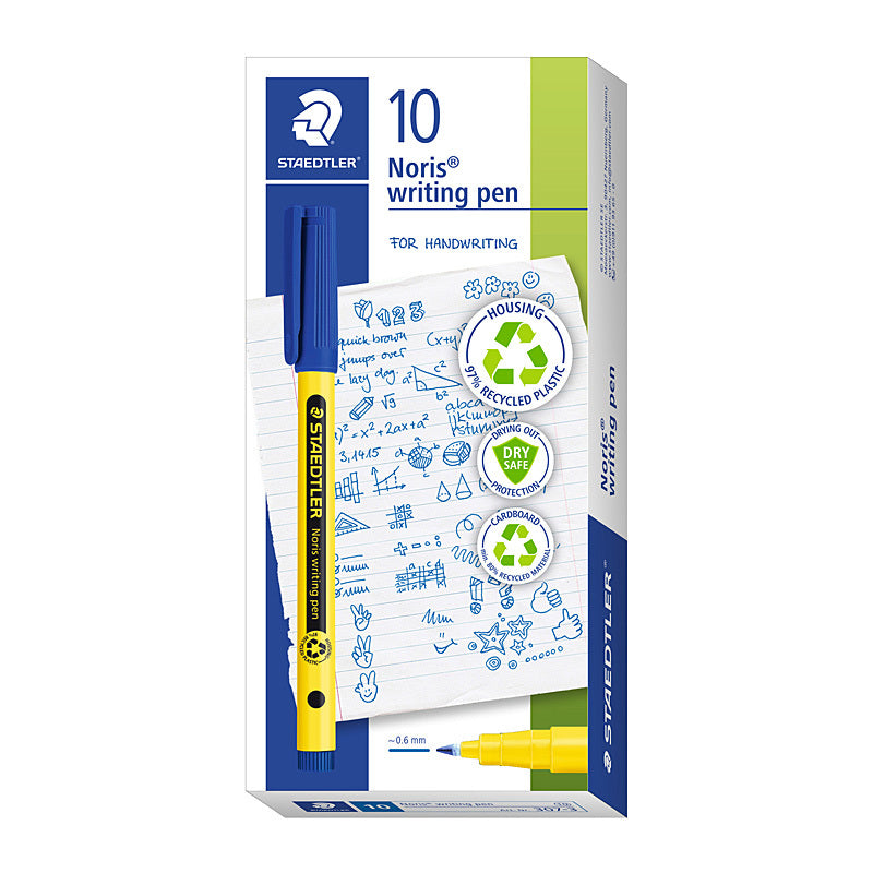 Staed Nor Writing Pen Blu Bx10 - Wholesales Supply