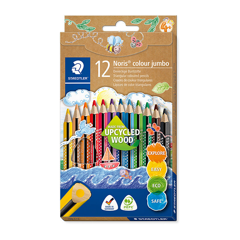 Staed Noris JumboCol Penc Bx12 - Wholesales Supply