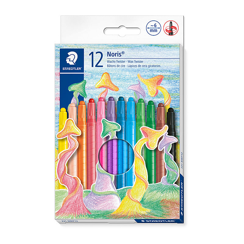Staed Noris Twist Crayon Bx12 - Wholesales Supply