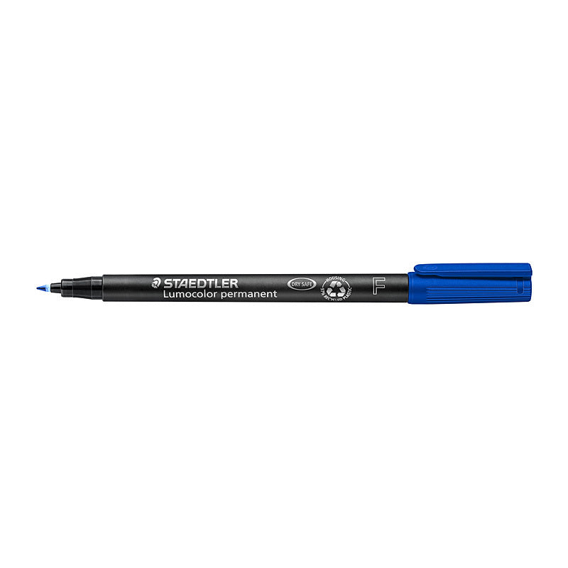Staed Perm Marker Fin Blu Bx10 - Wholesales Supply