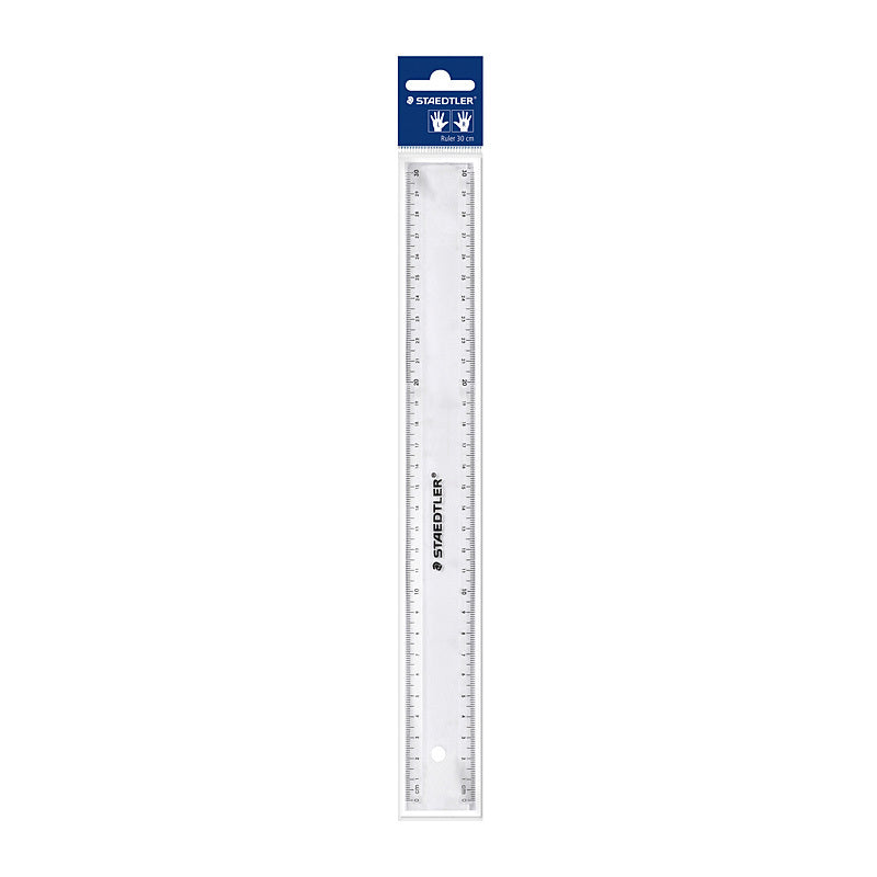 Staed Ruler 30cm Transp Bx20 - Wholesales Supply
