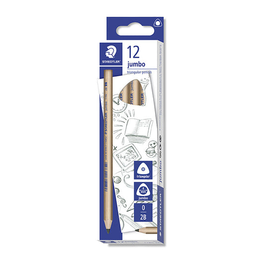 Staedtler Jumbo Pencil 2B Bx12 - Wholesales Supply