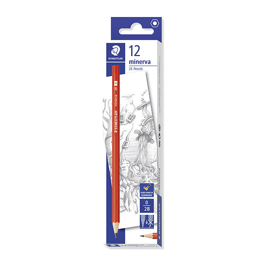 Staedtler Minerva Penc 2B Bx12 - Wholesales Supply