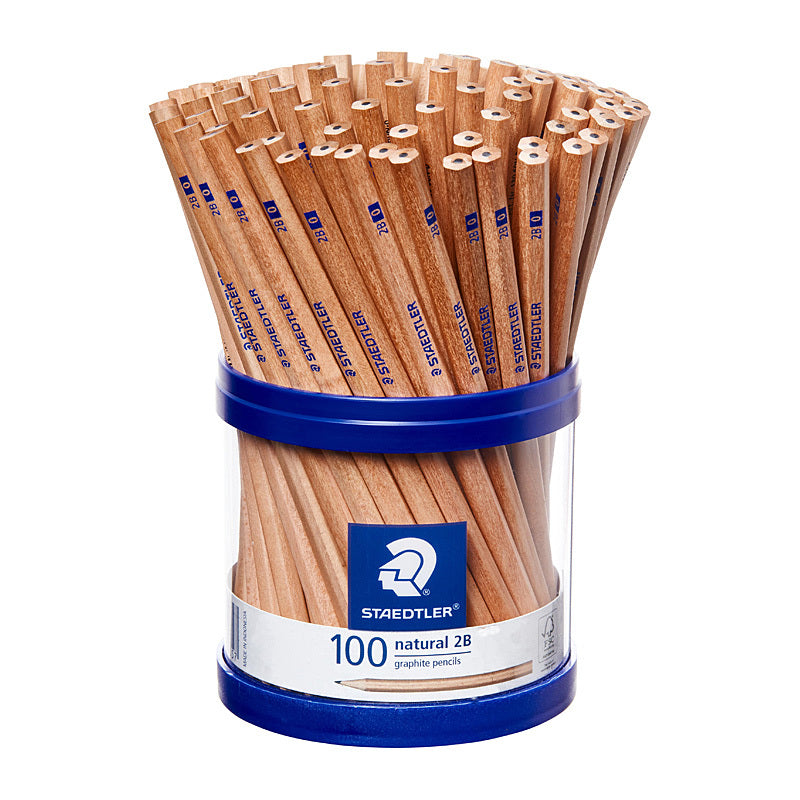 Staedtler Nat Penc 2B Bx100 - Wholesales Supply