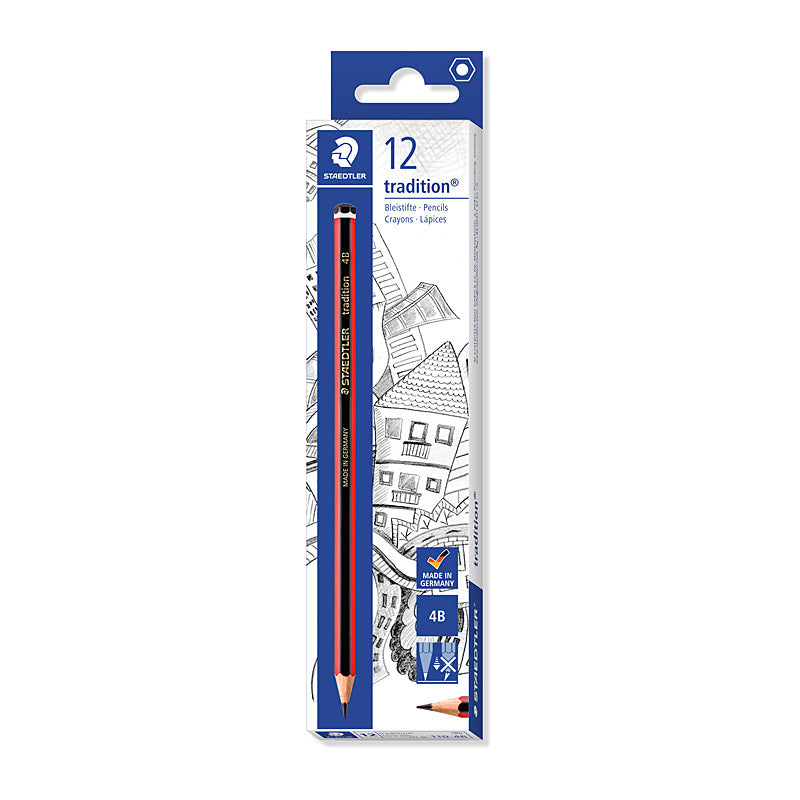 Staedtler Trad Pencil 4B Bx12 - Wholesales Supply