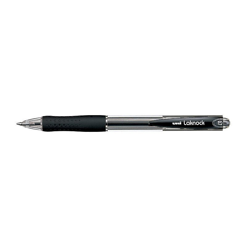 uni Laknock BPPen 0.7 Blk Bx12 - Wholesales Supply