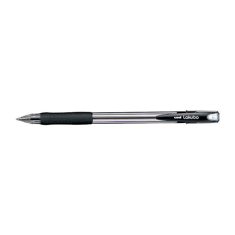 uni Lakubo BP Pen 1.0 Blk Bx12 - Wholesales Supply