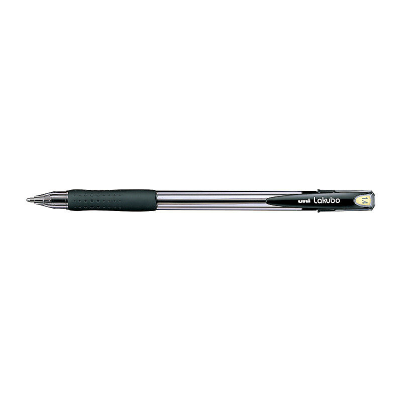 uni Lakubo BP Pen 1.4 Blk Bx12 - Wholesales Supply
