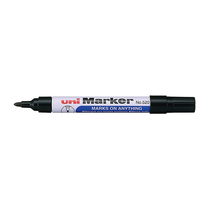 uni Perm Bullet Markr Blk Bx12 - Wholesales Supply