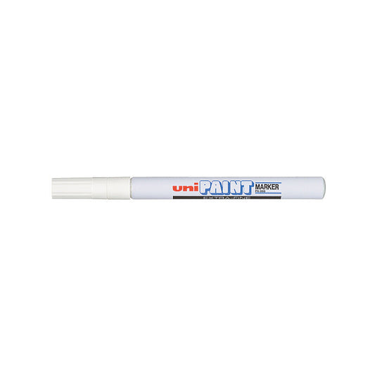 uni Chalk Mrkr XFine Wht Bx12 - Wholesales Supply