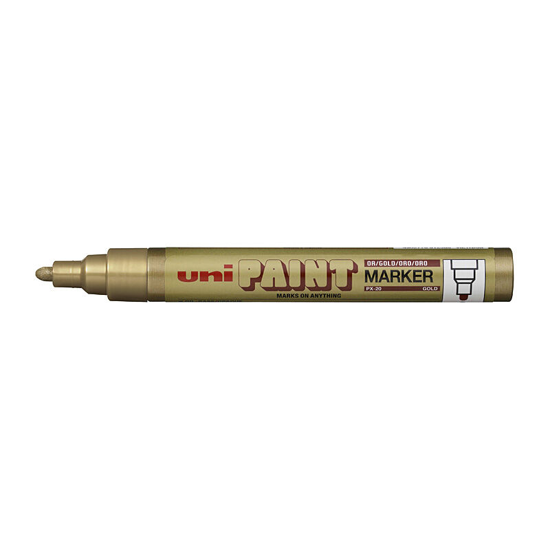 uni Pnt Mrk Blt PX20 Gold Bx12 - Wholesales Supply