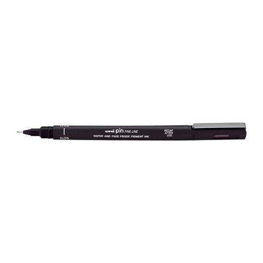 uni Pin FineLiner0.05 Blk Bx12 - Wholesales Supply