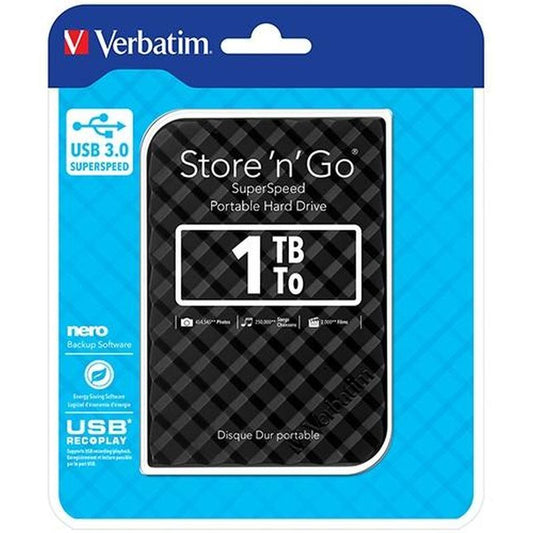 Verbatim 2.5' Mobile HD 1TB - Wholesales Supply