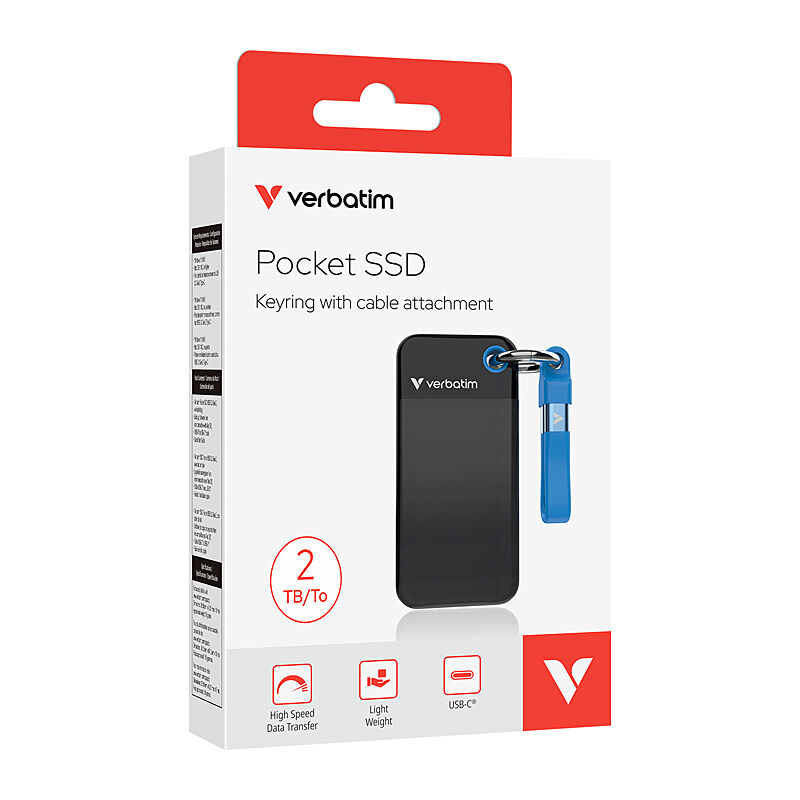 Verbatim SSD 2TB USB 3.2 USB C - Wholesales Supply