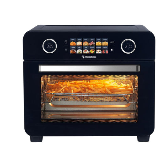 Westinghouse - 2200W 25L Digital Benchtop Air Fryer Oven - Black