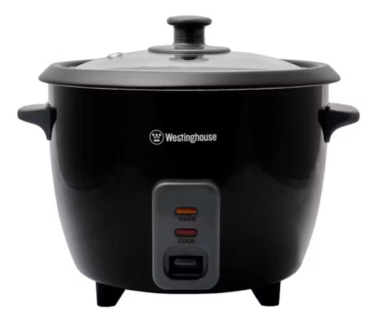 Westinghouse - 5 Cup Rice Cooker Keep Warm Function - Black