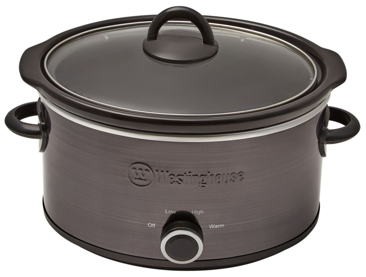 Westinghouse - 3.5L Slow Cooker Black/Stainless Steel