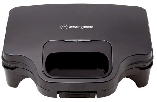 Westinghouse - 2 Slice Toasted Sandwich Maker - Black