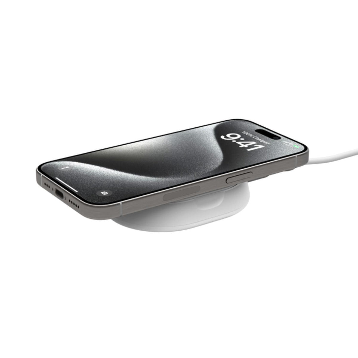 Belkin - Convertible Magnetic Charging Stand -Qi2 - White