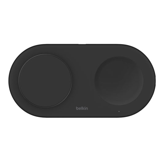 Belkin - 2-in1 Magnetic Wireless Charging Pad Qi2 - Black