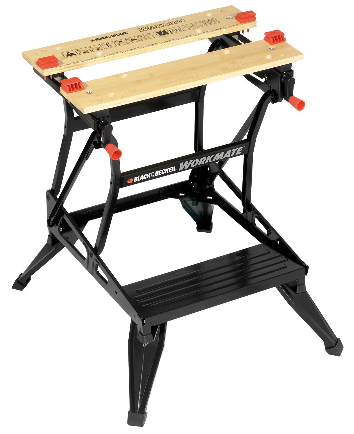 Black & Decker - WorkMate Dual Height Workbench - Black