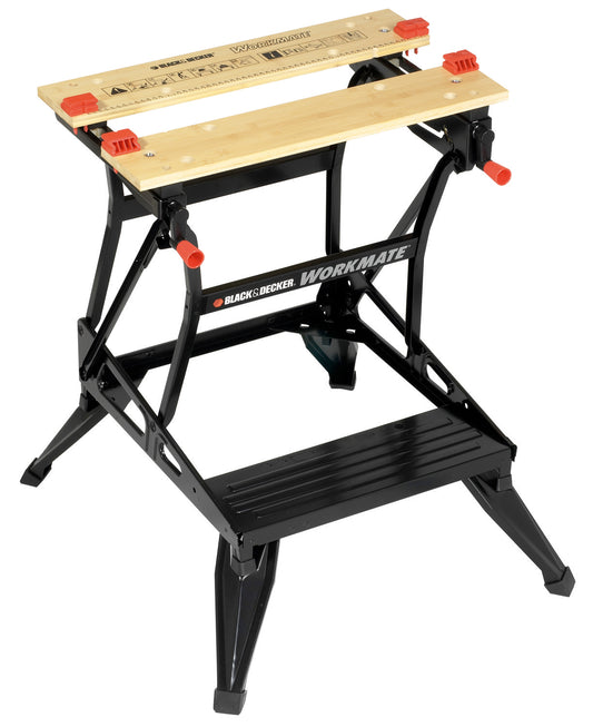 Black & Decker - WorkMate Dual Height Workbench - Black