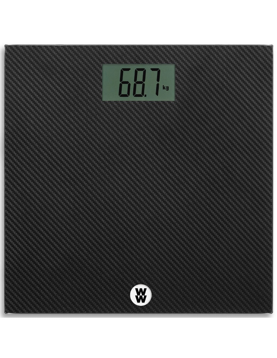 Weight Watchers - Slimline Carbon Fibre Body Weight Scale