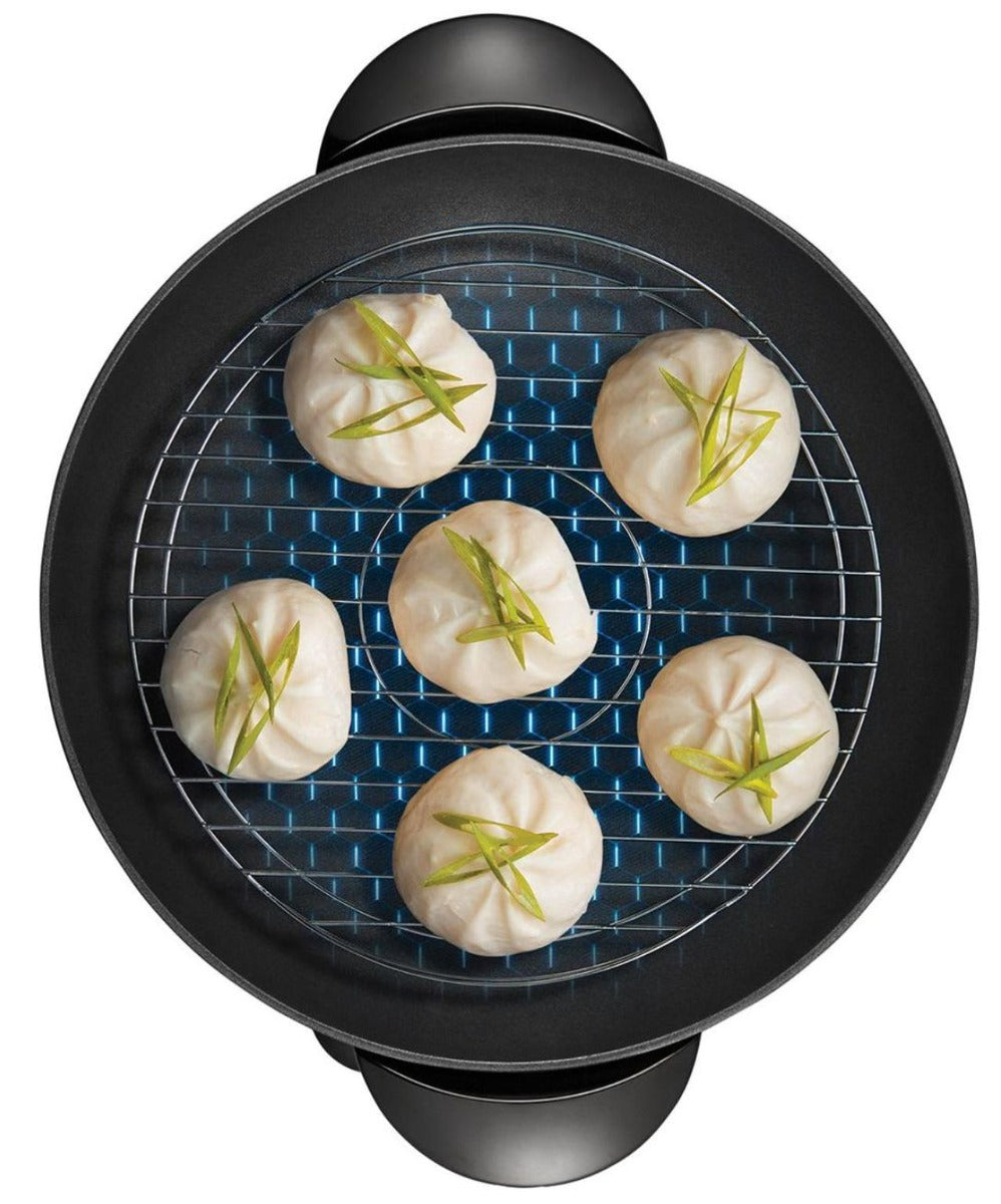Sunbeam - DiamondForce 7.5L Electric Wok - Blue/Black