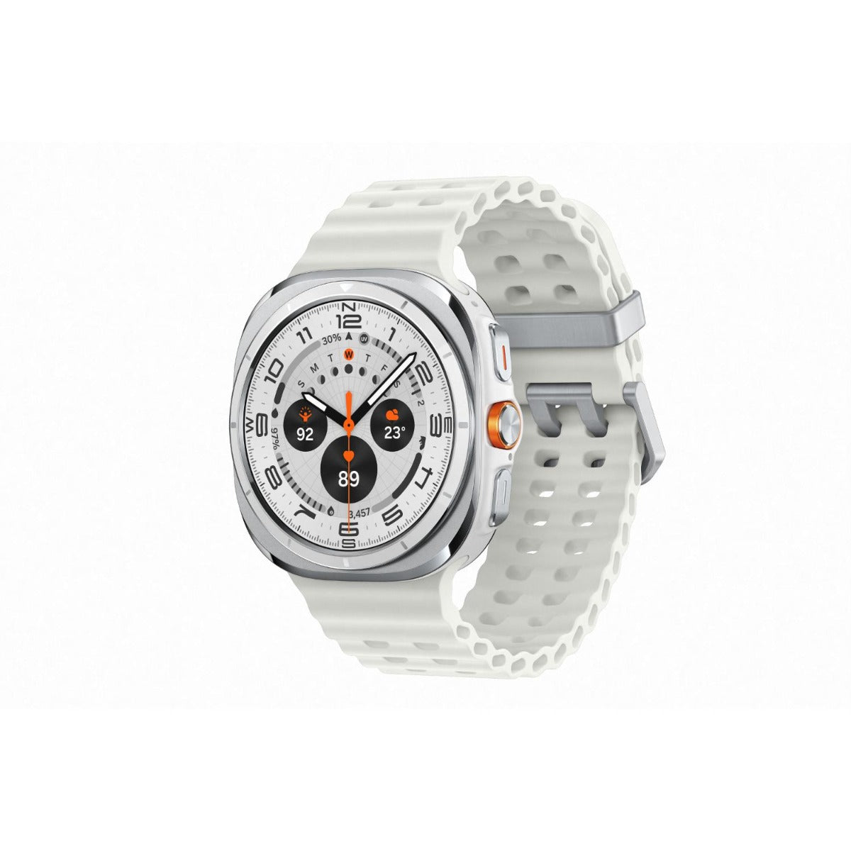 Samsung - 47mm Galaxy Watch Ultra - White