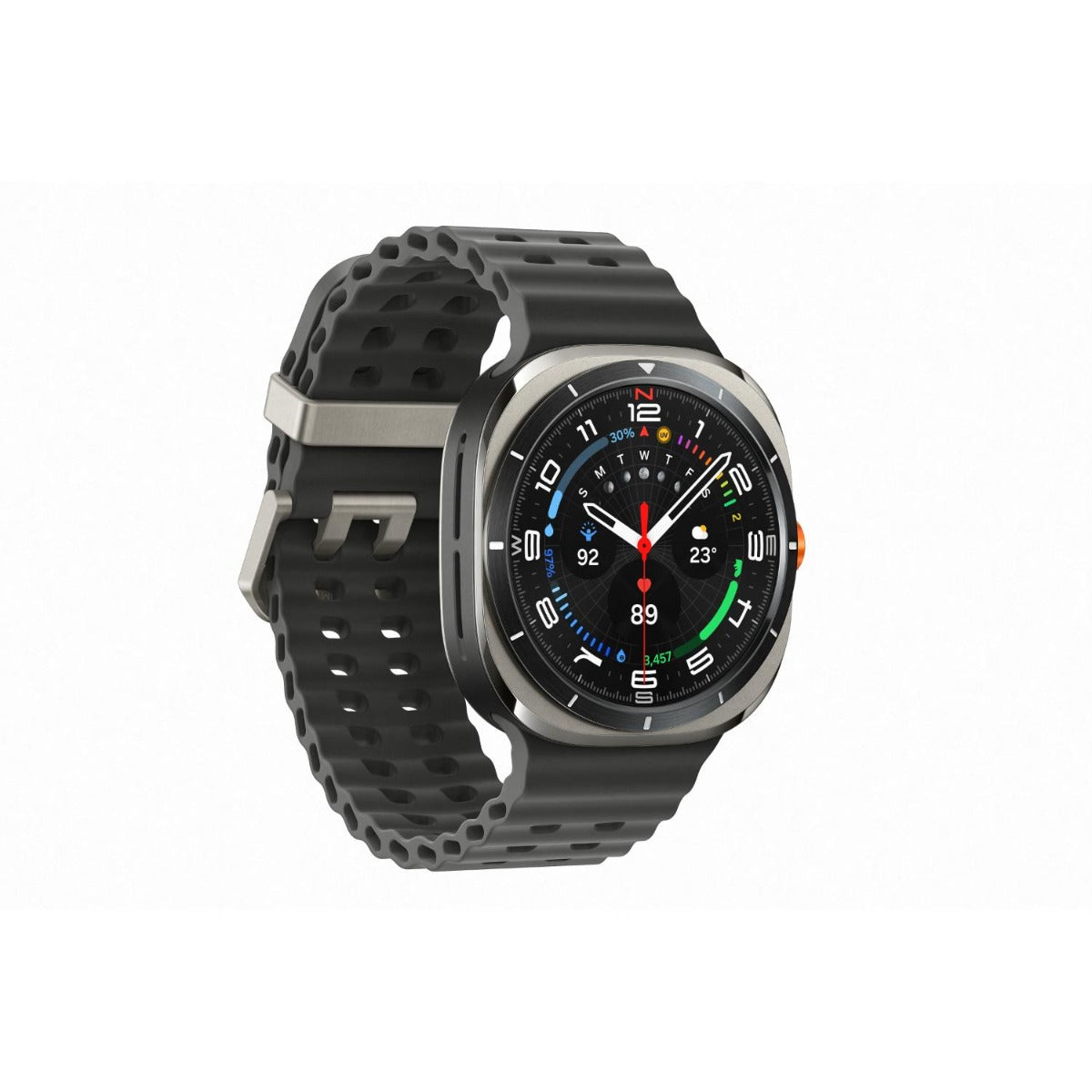 Samsung - 47mm Galaxy Watch Ultra - Titanium/Silver