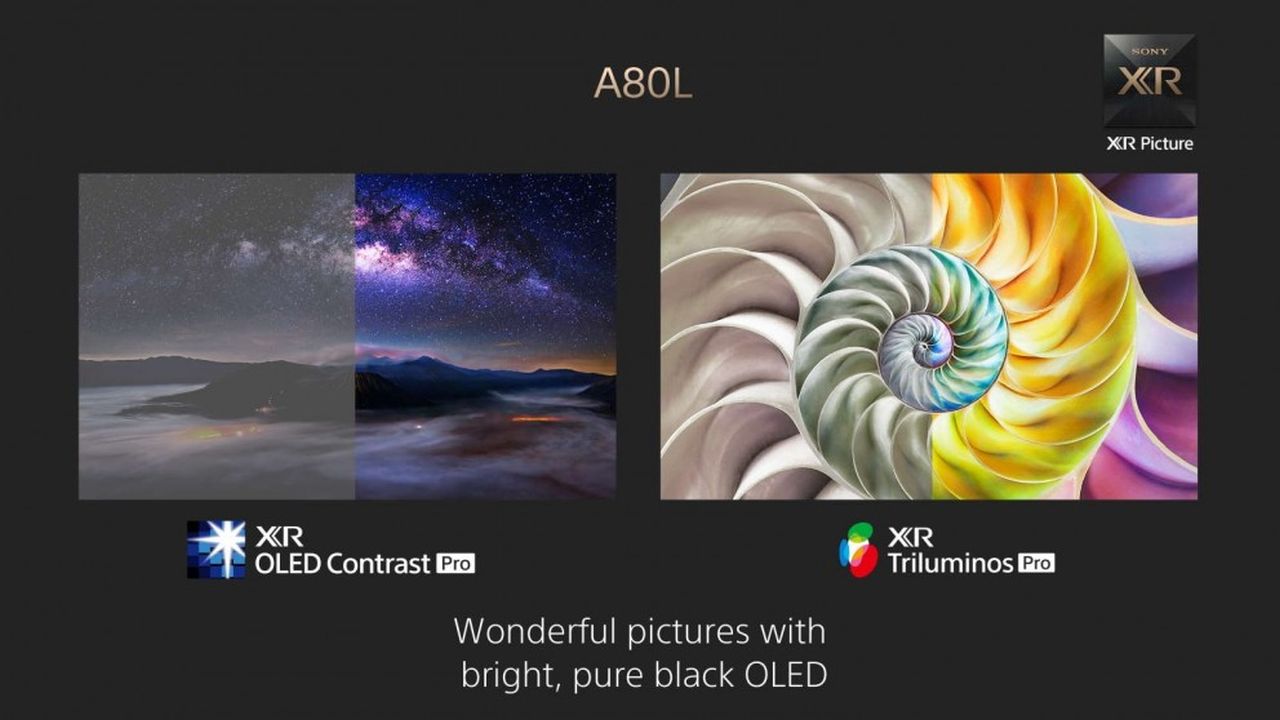 Sony Bravia 83" A80L XR OLED 4K Google TV (2023)